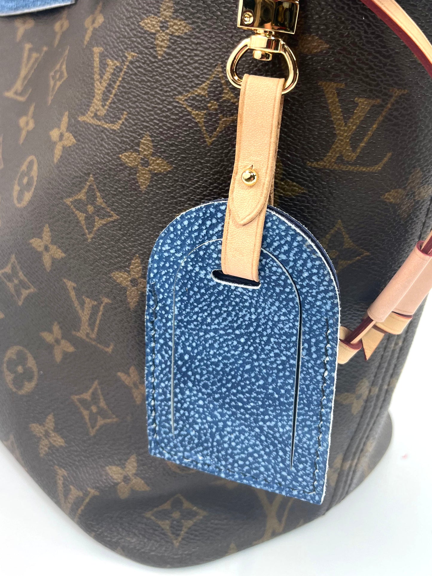 Indigo Luggage Tag